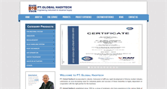 Desktop Screenshot of global-haditech.com